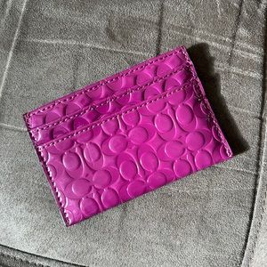 Coach cardholder